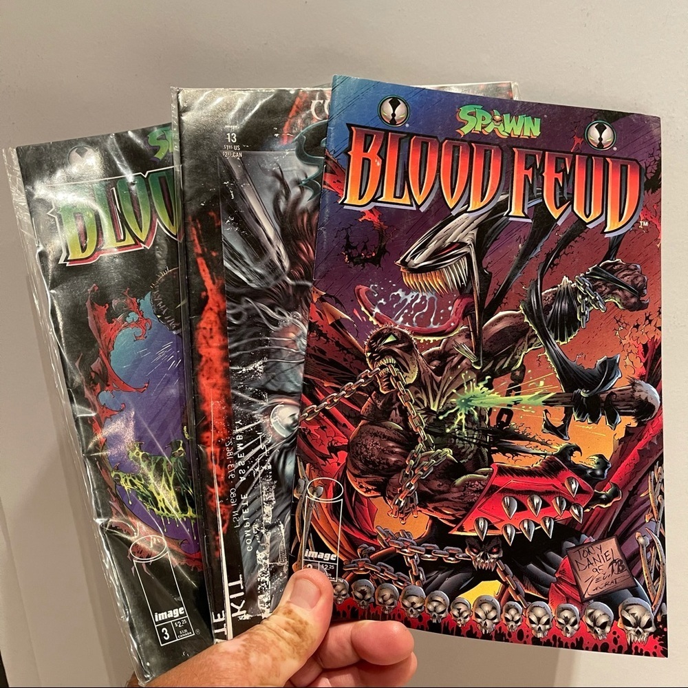Blood Feud spawn 5  comic  books